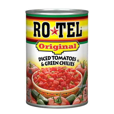 RO TEL Rotel Tomatoes With Green Chilies 10 oz., PK24 6414428243